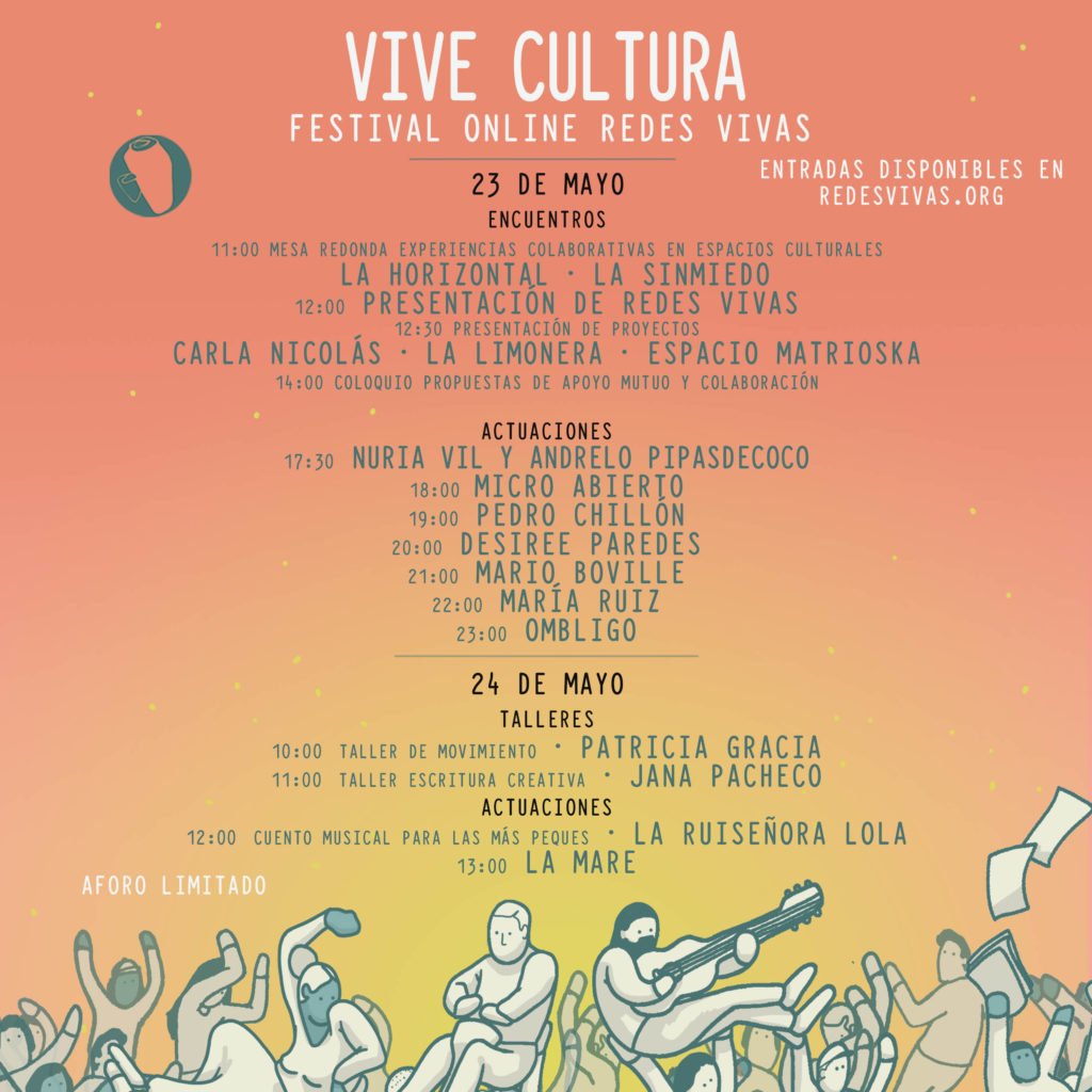 cartel de VIVE CULTURA
